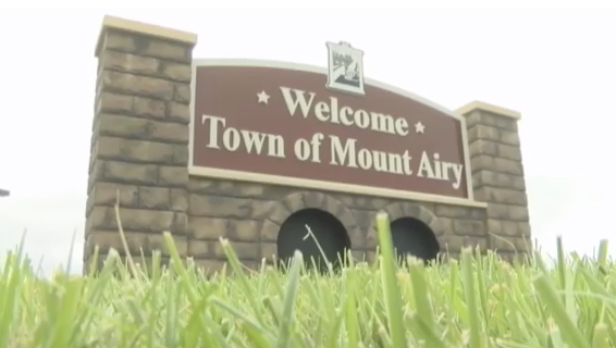 Graphcom Unveils New Mount Airy Welcome Monument Sign