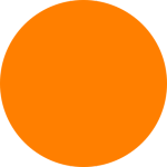 orange circle