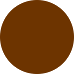 brown circle