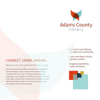 Adams County Library System mood board