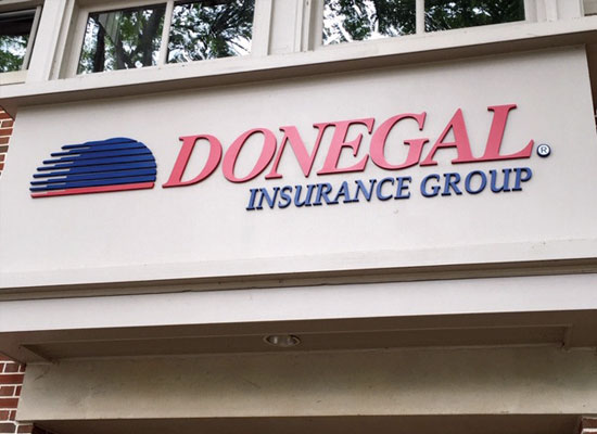Donegal Insurance Group training center building signage