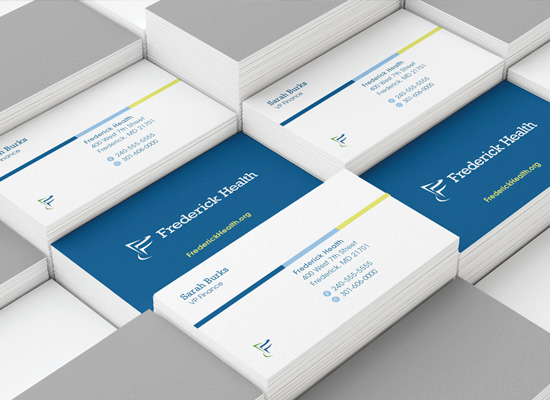 Frederick Health business cards