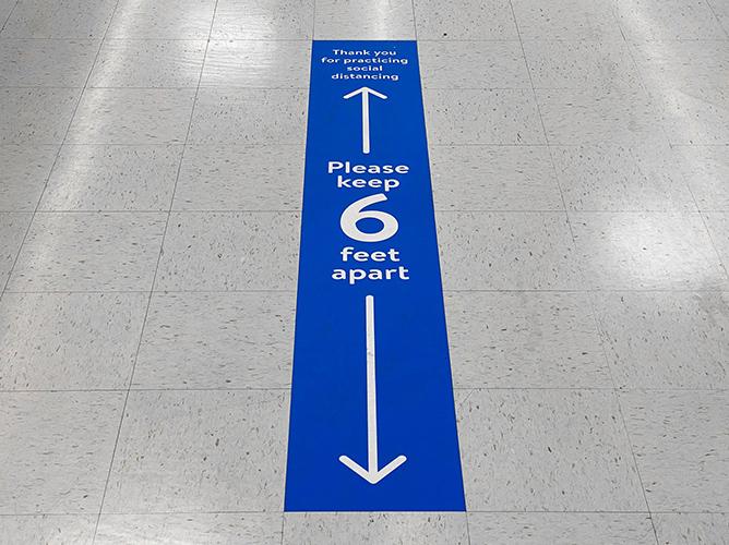 Floor graphics