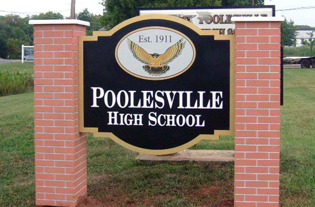 Poolesville High School Monument Sign