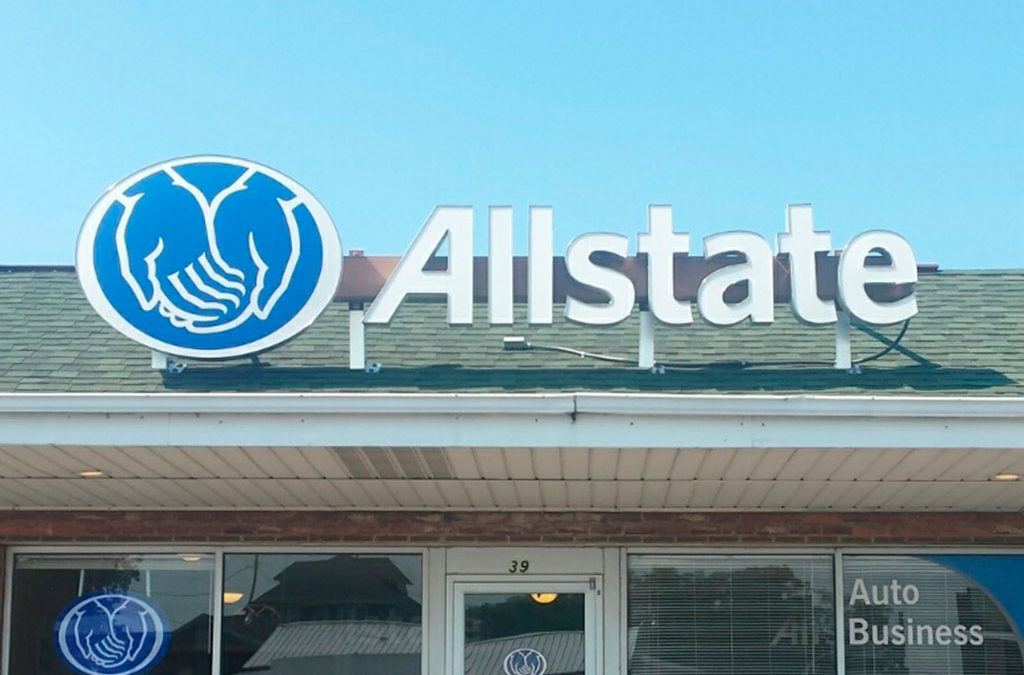 Allstate Channel Letter Sign