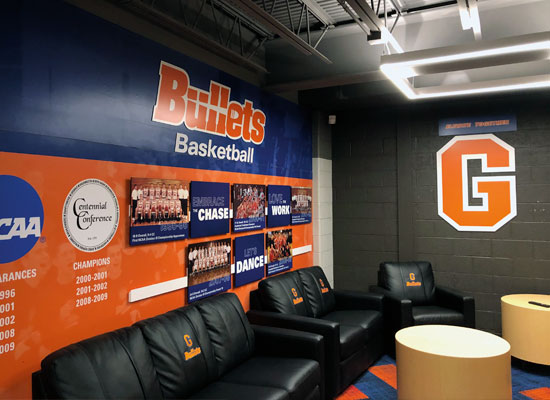 gettysburg college sports signage