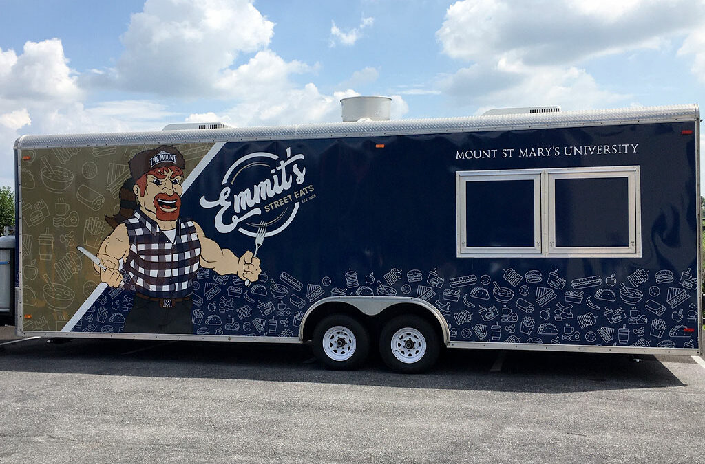 Mount St. Mary’s Food Trailer Wrap
