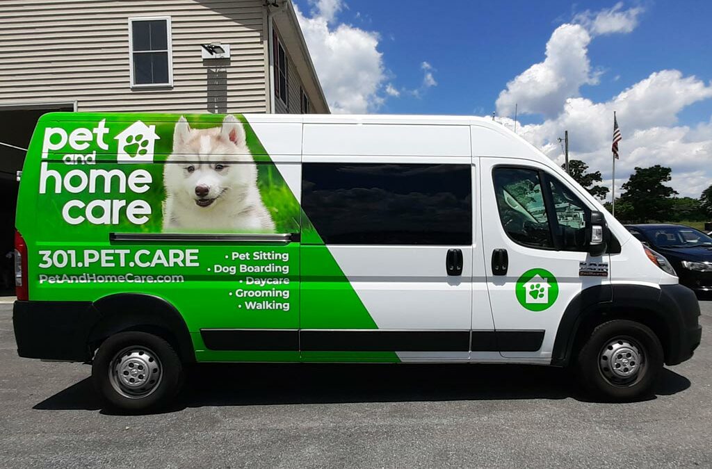 Pet and Home Care Vehicle Wrap