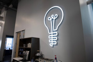 Goodwill Break Room LED Lightbulb Sign