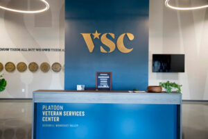 VSC Front Desk with Hallway